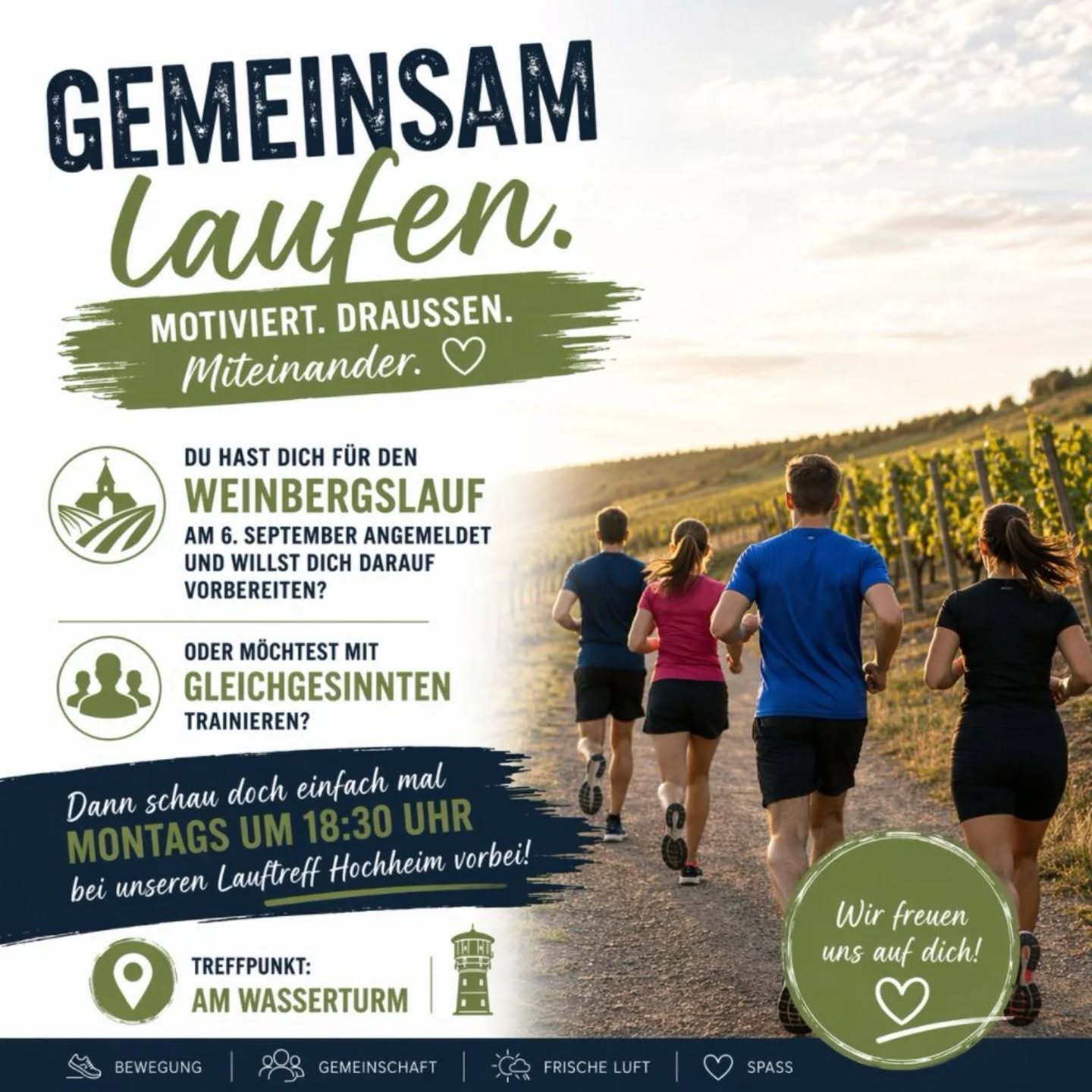 Gemeinsam Laufen